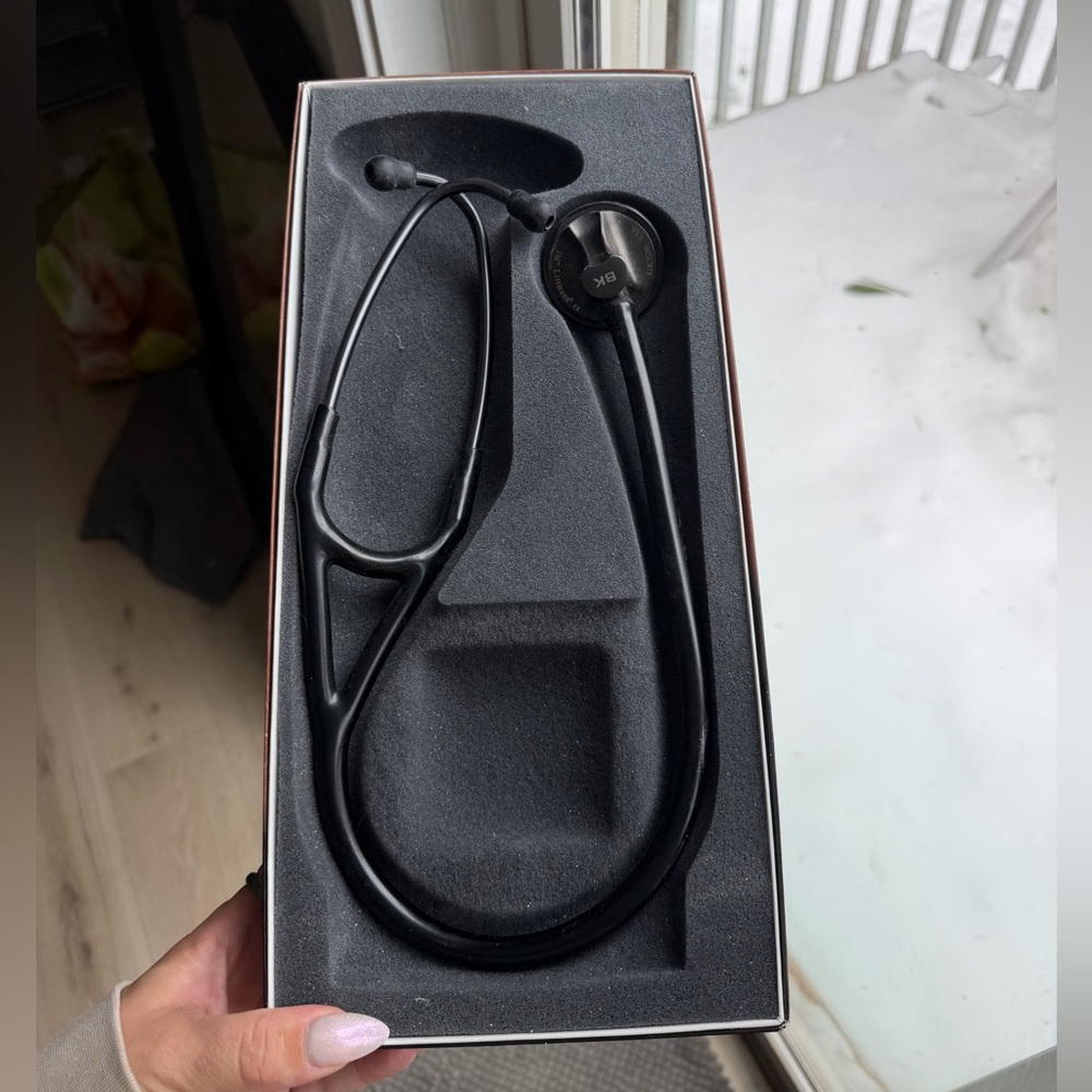 Littmann Black Cardiology Stethoscope - Picture 2 of 3